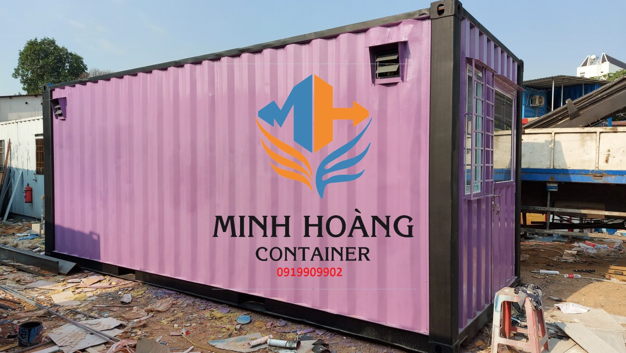 Nhà container 20feet q12